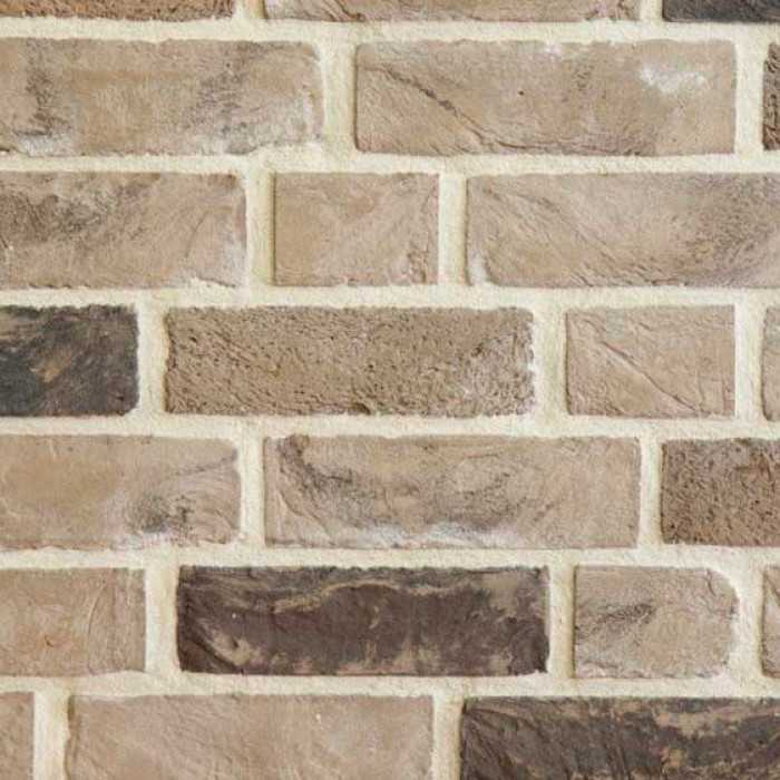 Кирпич облицовочный Roben Wasserstrich bunt-grau, 240х115х71 мм